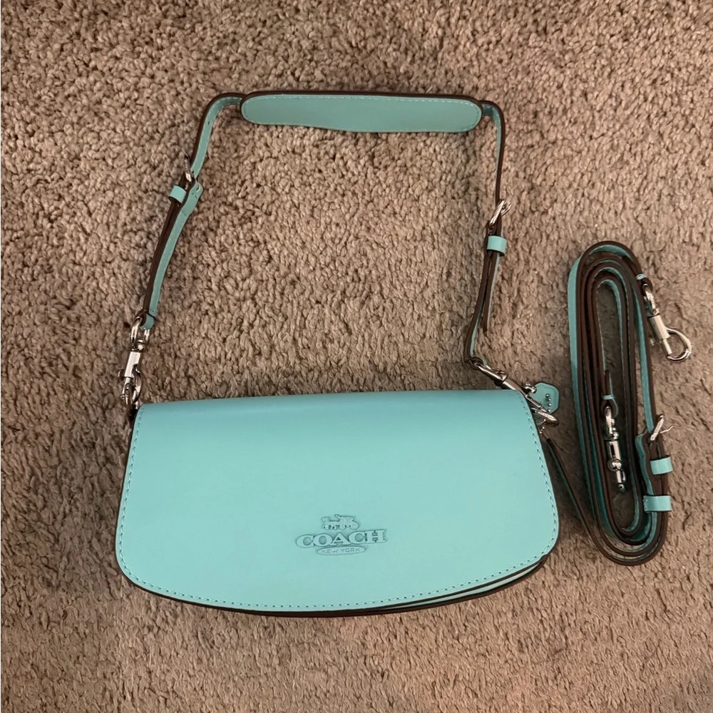 Coach Aqua Crossbody Bag